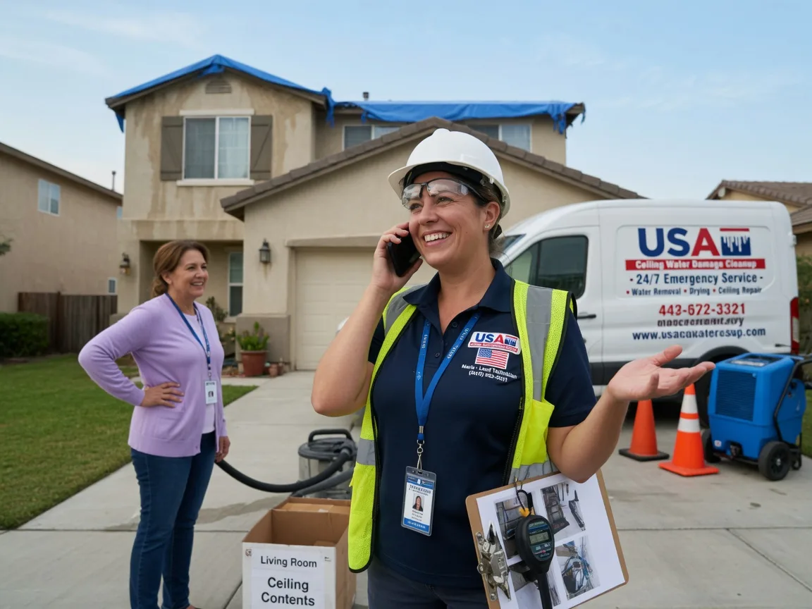 Ceiling Water Damage Restoration Malinta, OH FAQs